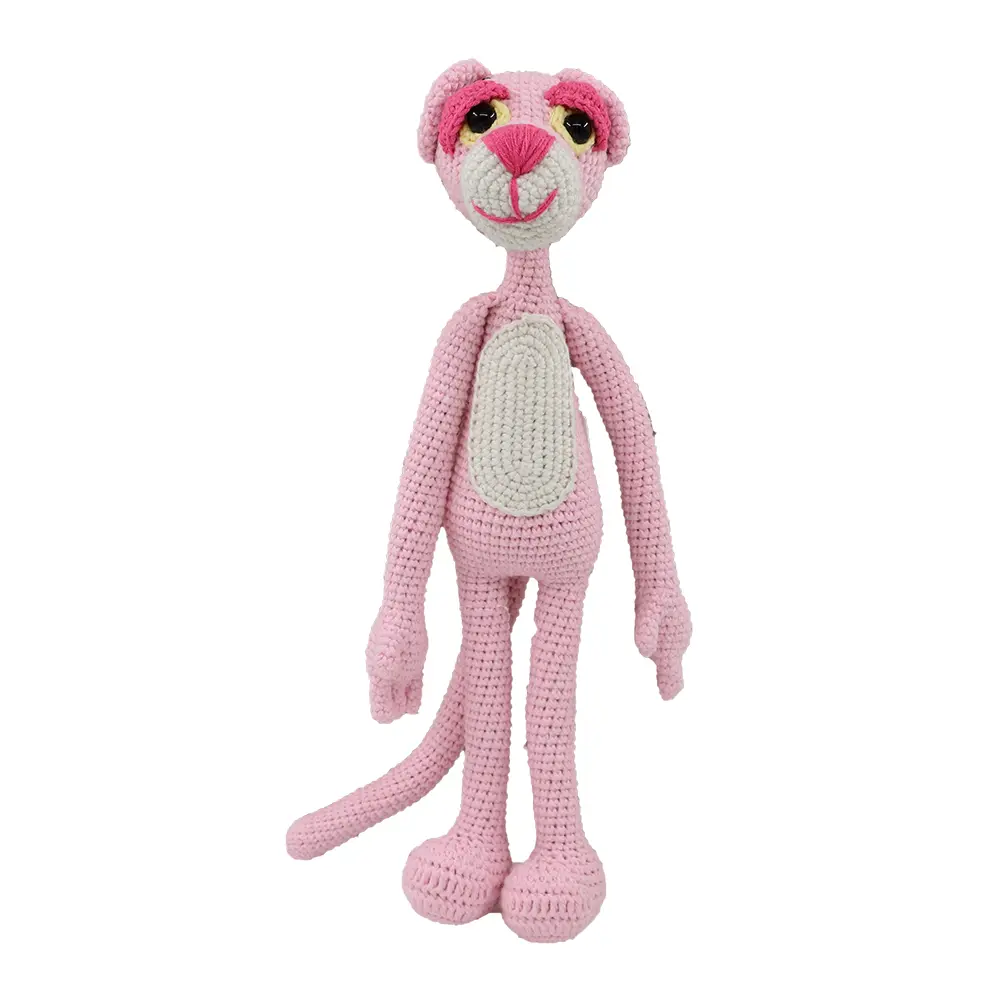 AMİGURUMİ PEMBE PANTER - ANTAMGPNTR1-Pembe-1
