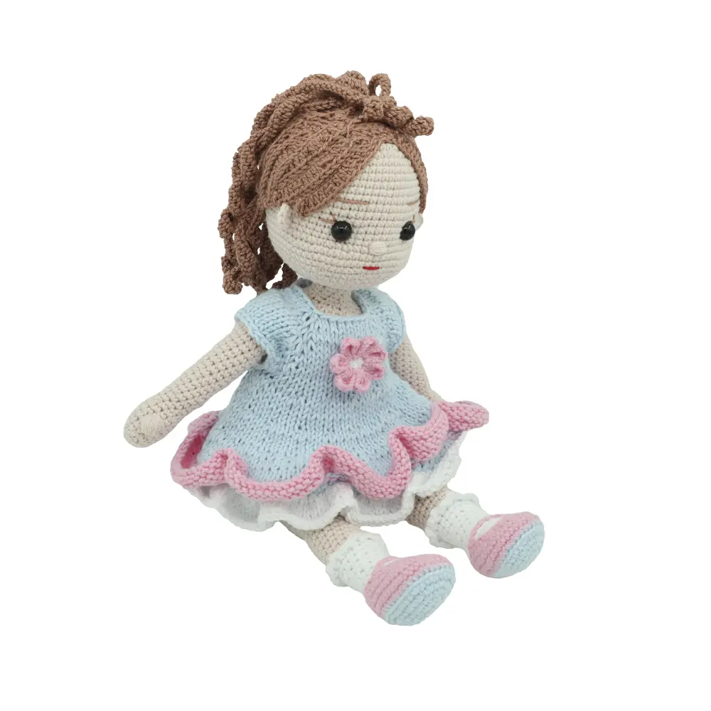 AMİGURUMİ AYŞEG&Uuml;L BEBEK - ANTAMGAYSG1-Mavi-2