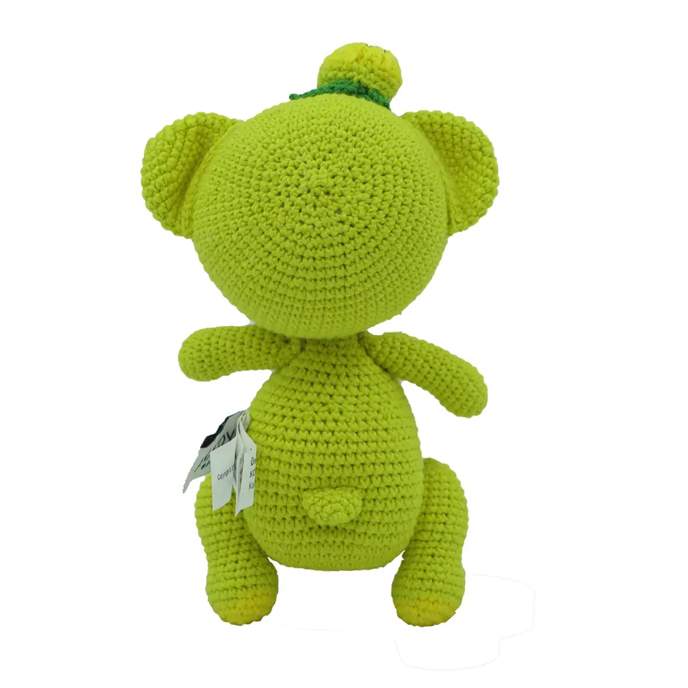 AMİGURUMİ AVOKADO AYICIK - ANTAMGAVKD1-Yeşil-3