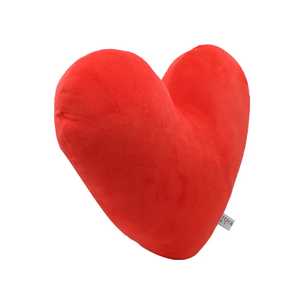 Peluş Kalp Yastık - ANTPLSYST01-Kırmızı-2
