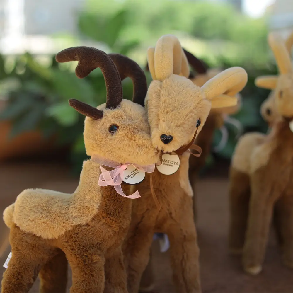 PELUŞ MARAL - ANTPLSRAL01-Kahverengi-6