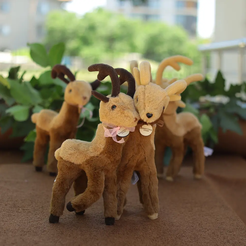 PELUŞ MARAL - ANTPLSRAL01-Kahverengi-5