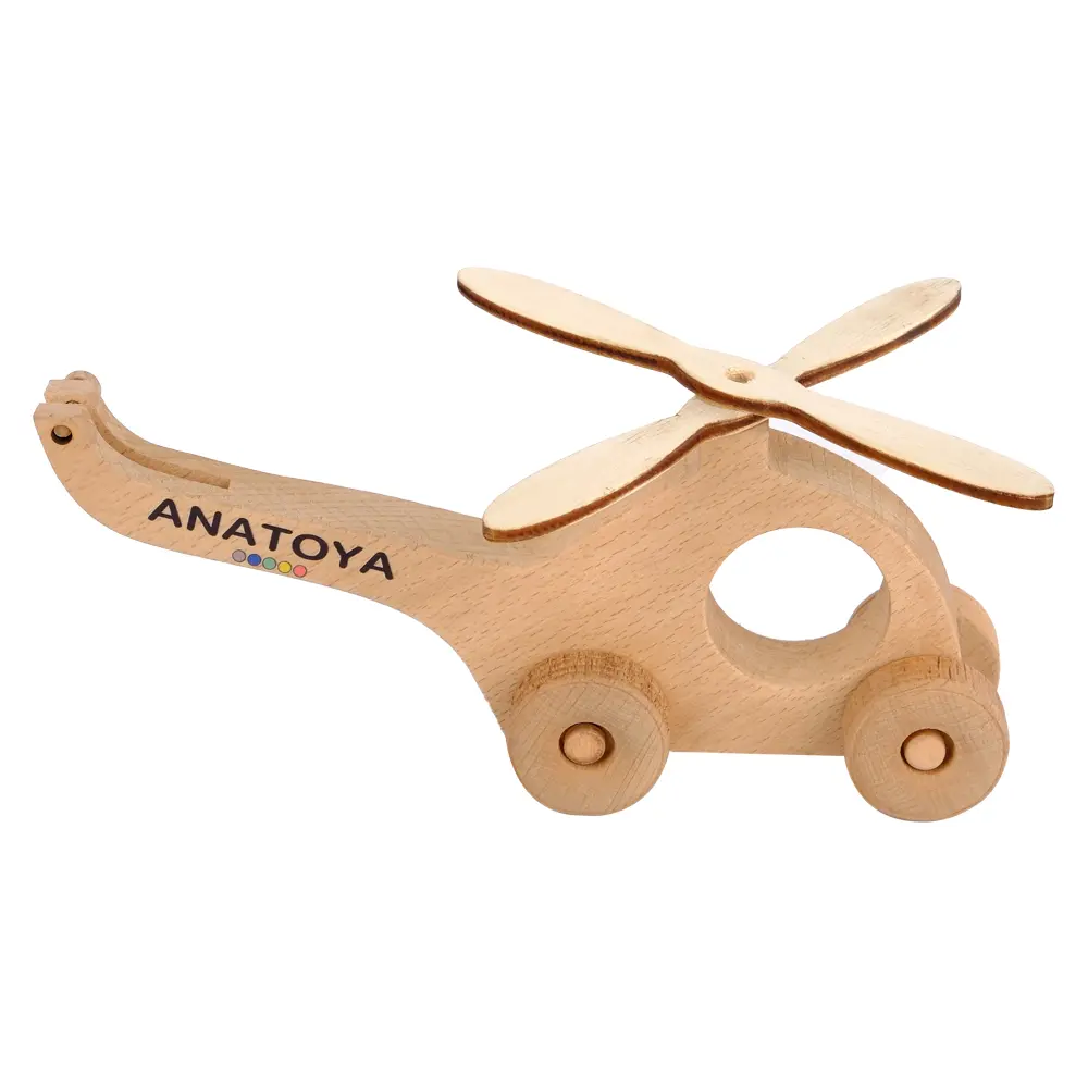 AHŞAP 2 BOYUTLU HELİKOPTER - ANTYAHSHLK1 Standart