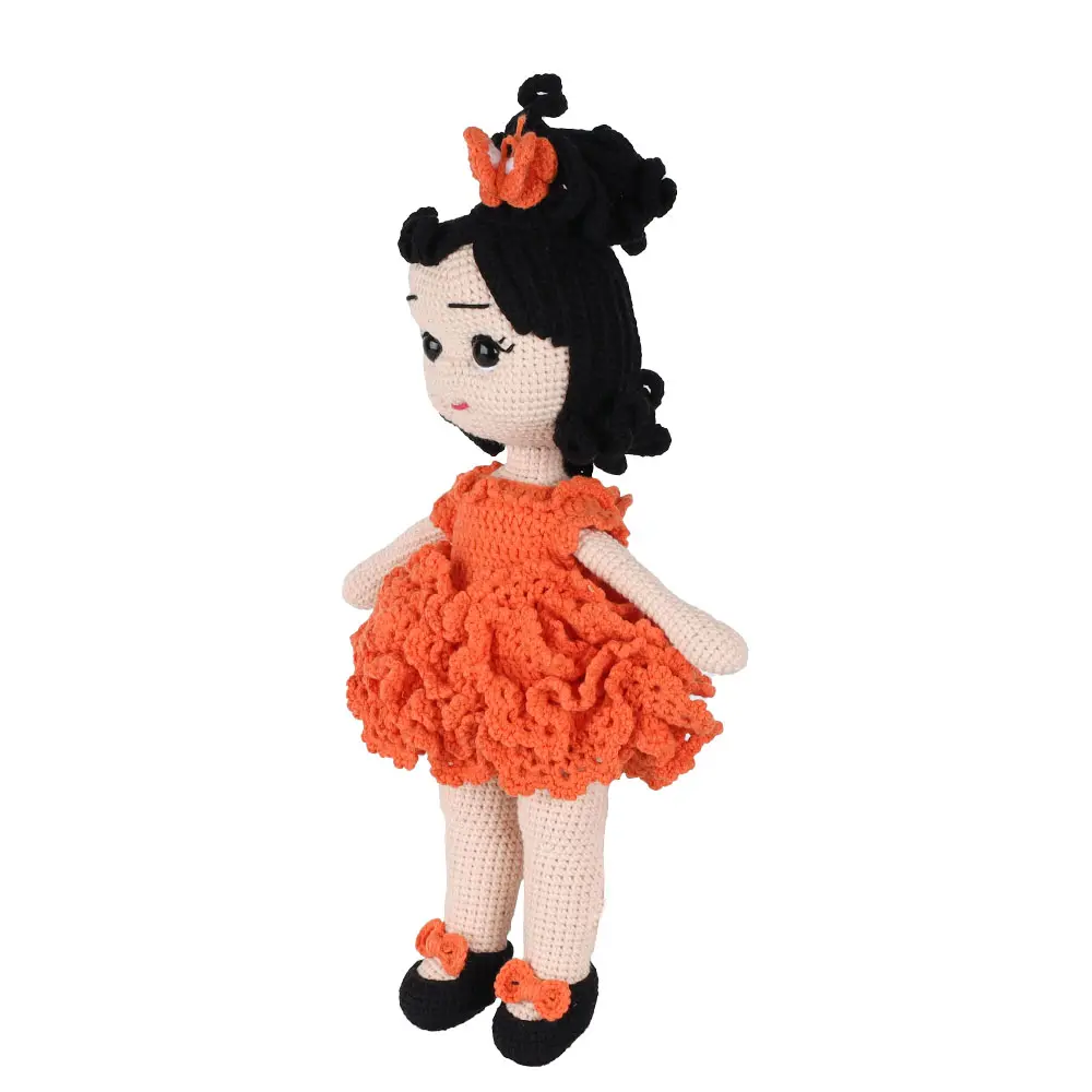 AMİGURUMİ ELA BEBEK - ANTAMGELA01-Turuncu-2