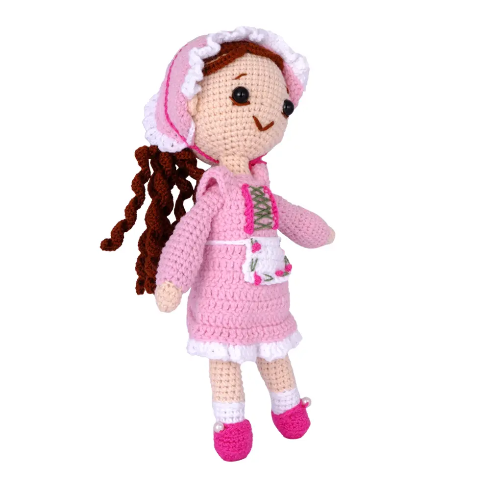 AMİGURUMİ DEFNE BEBEK - ANTAMGDFNBK-Pembe-3