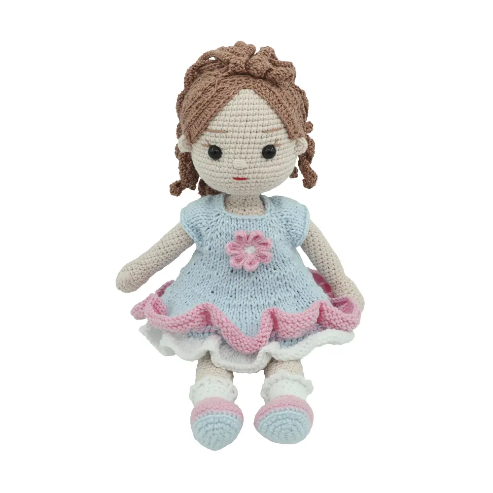 AMİGURUMİ AYŞEG&Uuml;L BEBEK - ANTAMGAYSG1 Mavi