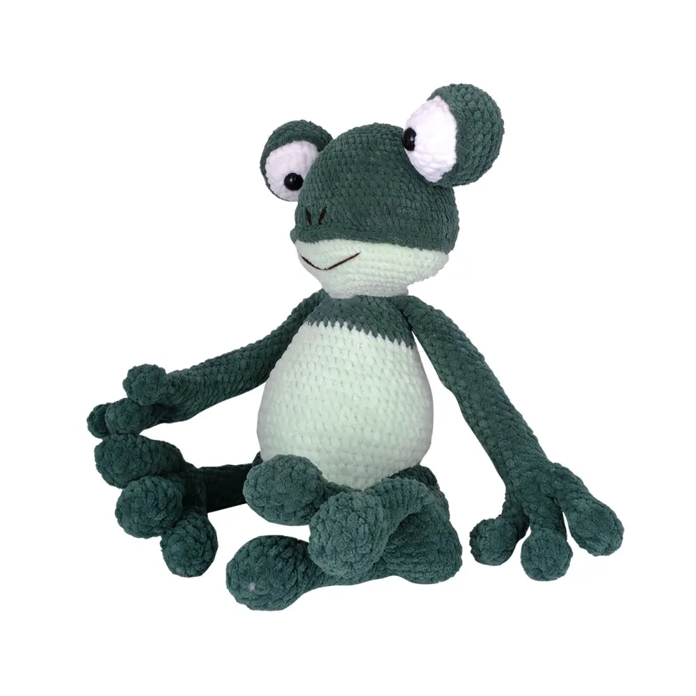 AMİGURUMİ ÖRDEK OYUNCAK VE SANDALYE - ANTAMGKRSND-YESIL-5