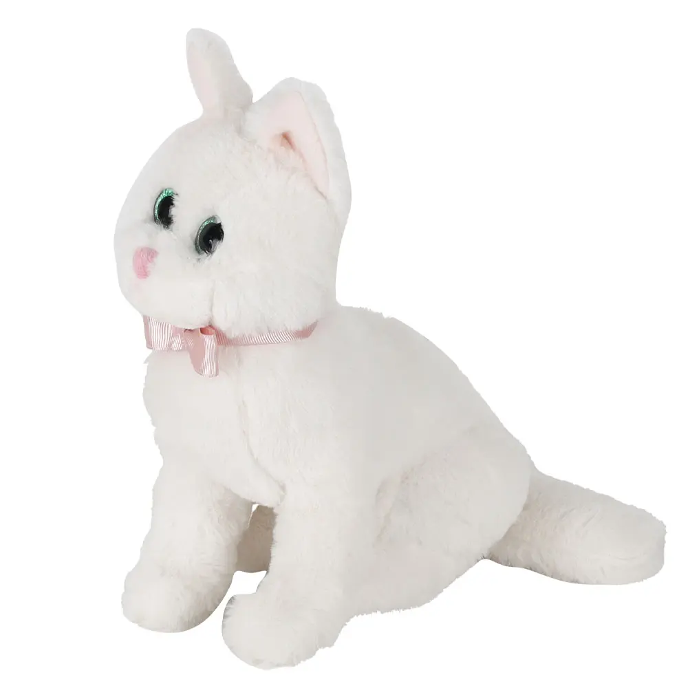 PELUŞ LOKUM KEDİ - ANTPLSLKM02-Beyaz-3