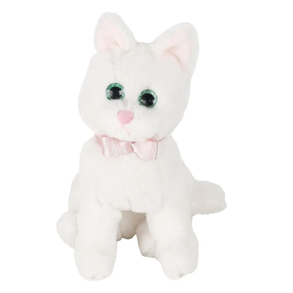 PELUŞ LOKUM KEDİ - ANTPLSLKM02-Beyaz-1