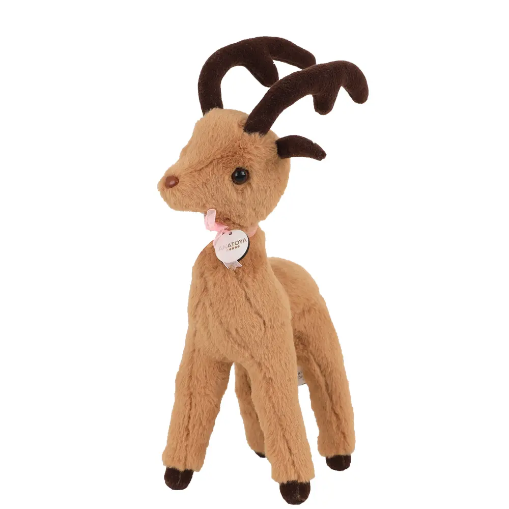 PELUŞ MARAL - ANTPLSRAL01-Açık Kahverengi-1
