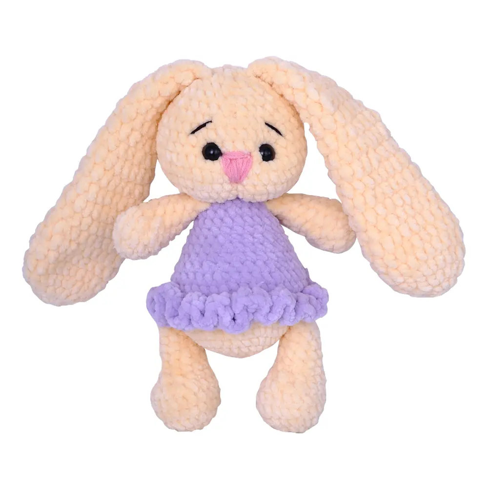AMİGURUMİ TAVŞAN LİLİ - ANTAMGTVLL1 Lila